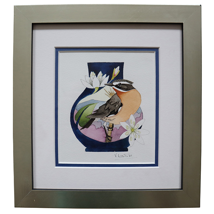 Whinchat - Vase